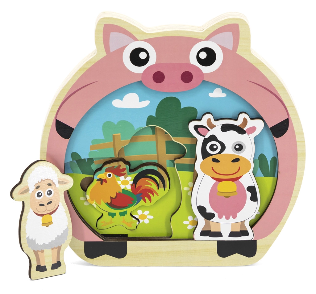 Studo Wood Puzzle farma