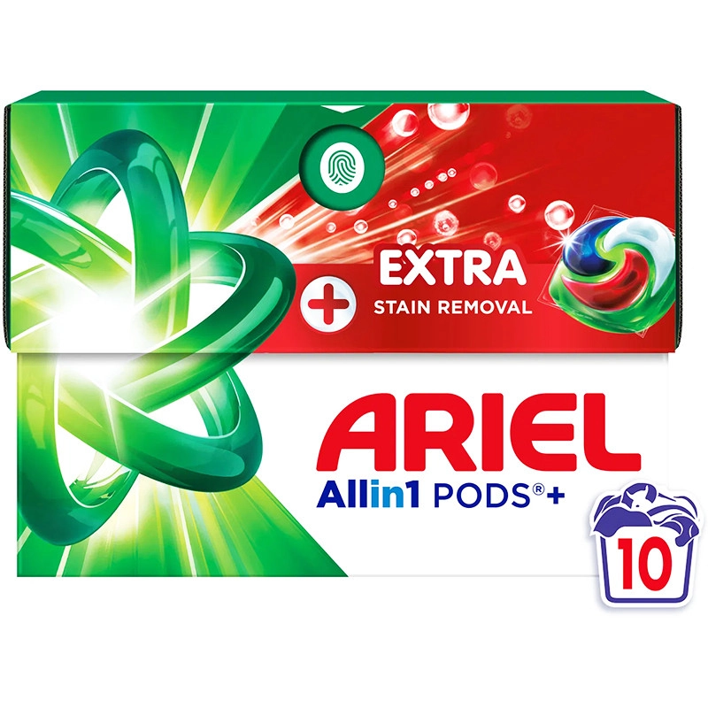 Ariel Extra Clean Allin1 kapsle na praní 10 ks