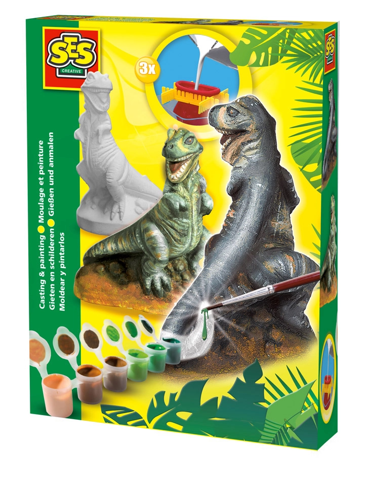 Levně SES Sádrový komplet T-rex