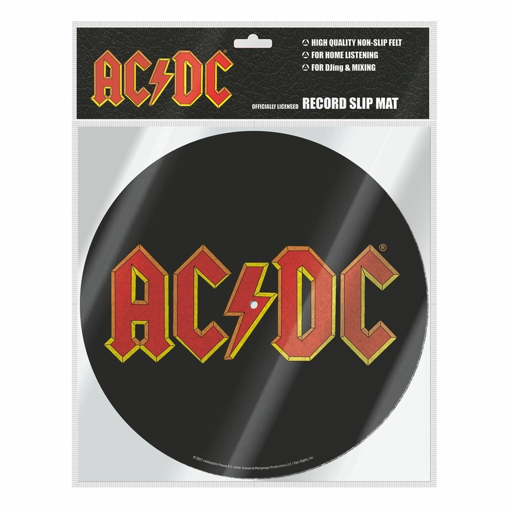 Levně Podložka na gramofon s motivem AC/DC