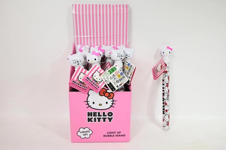 Svítící bublifuková hůlka Hello Kitty