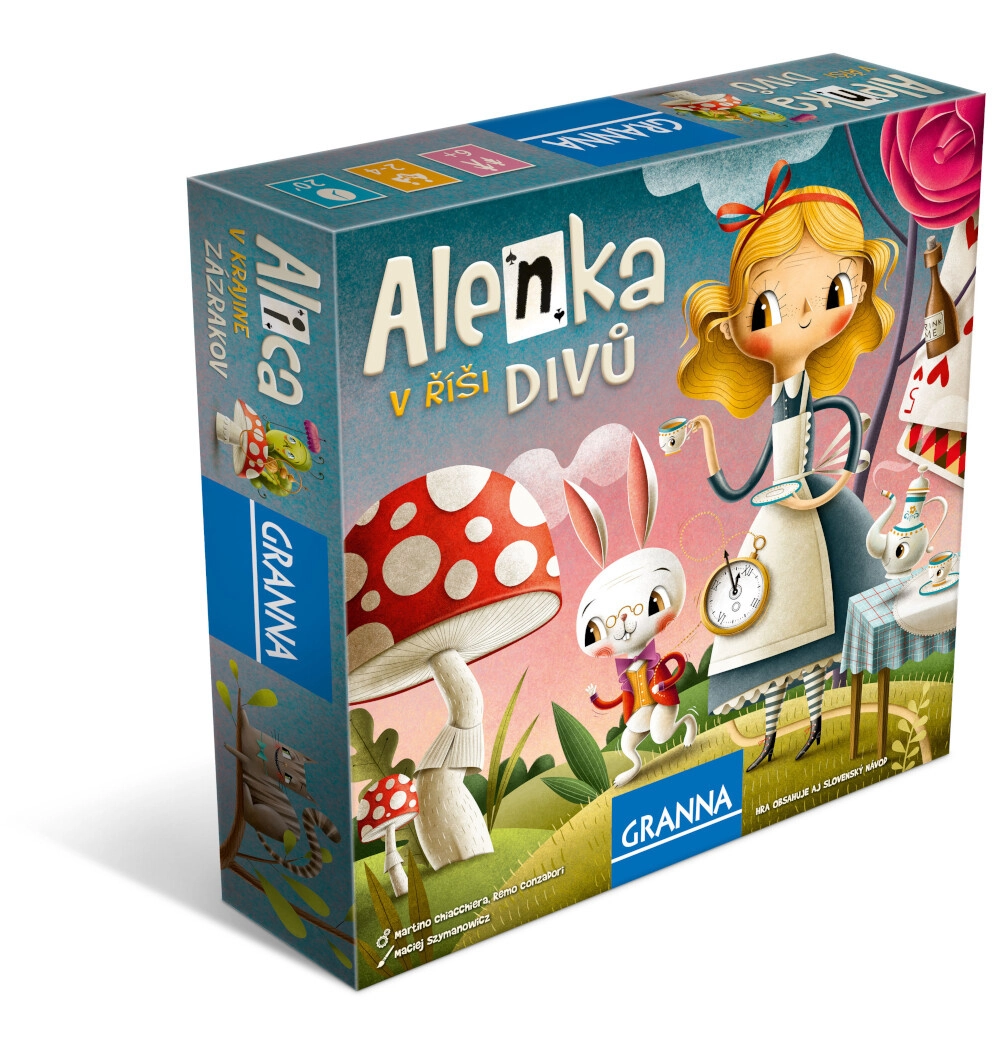 Levně Granna Alenka v říši divů desková hra