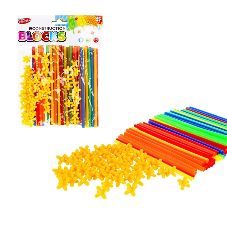 konstrukční stavebnice ze slámek