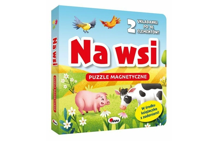 Magnetické puzzle Na farmě