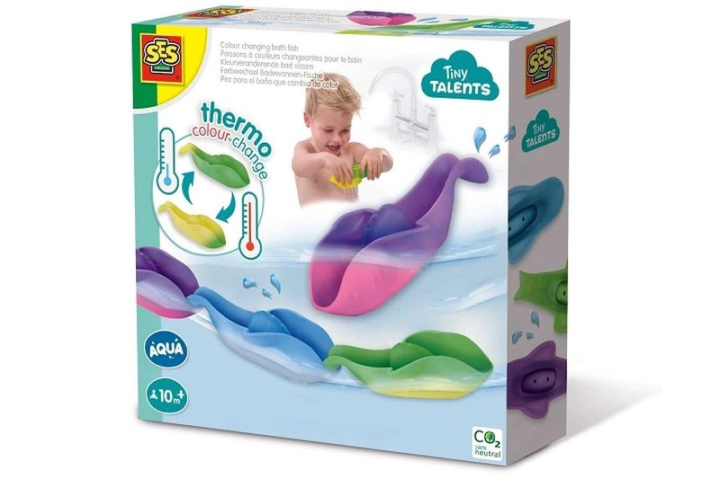 SES Creative Tiny Talents rybky do koupele měnící barvu