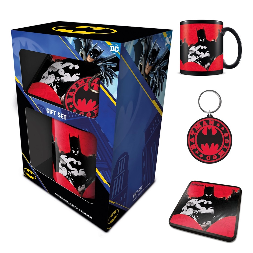 Levně Pyramid International Dárková sada Batman Red 315 ml