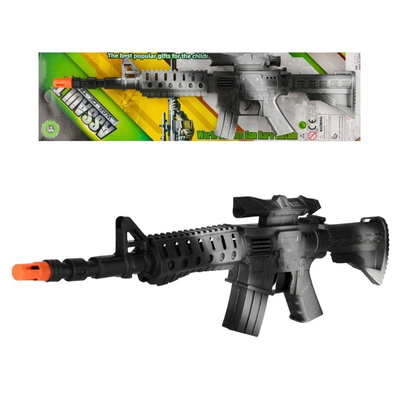 Dětská puška se zvukovými efekty