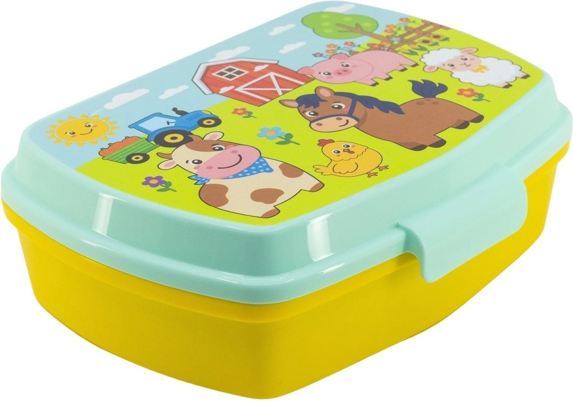 Stor box na svačinu farma - 1 kus