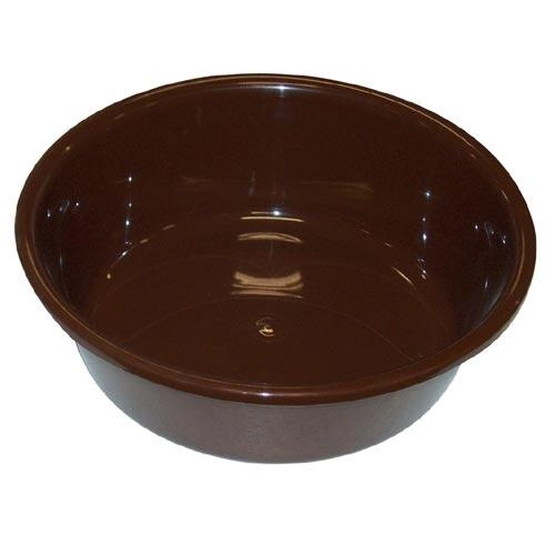 Plastové umyvadlo 36 cm hnědé
