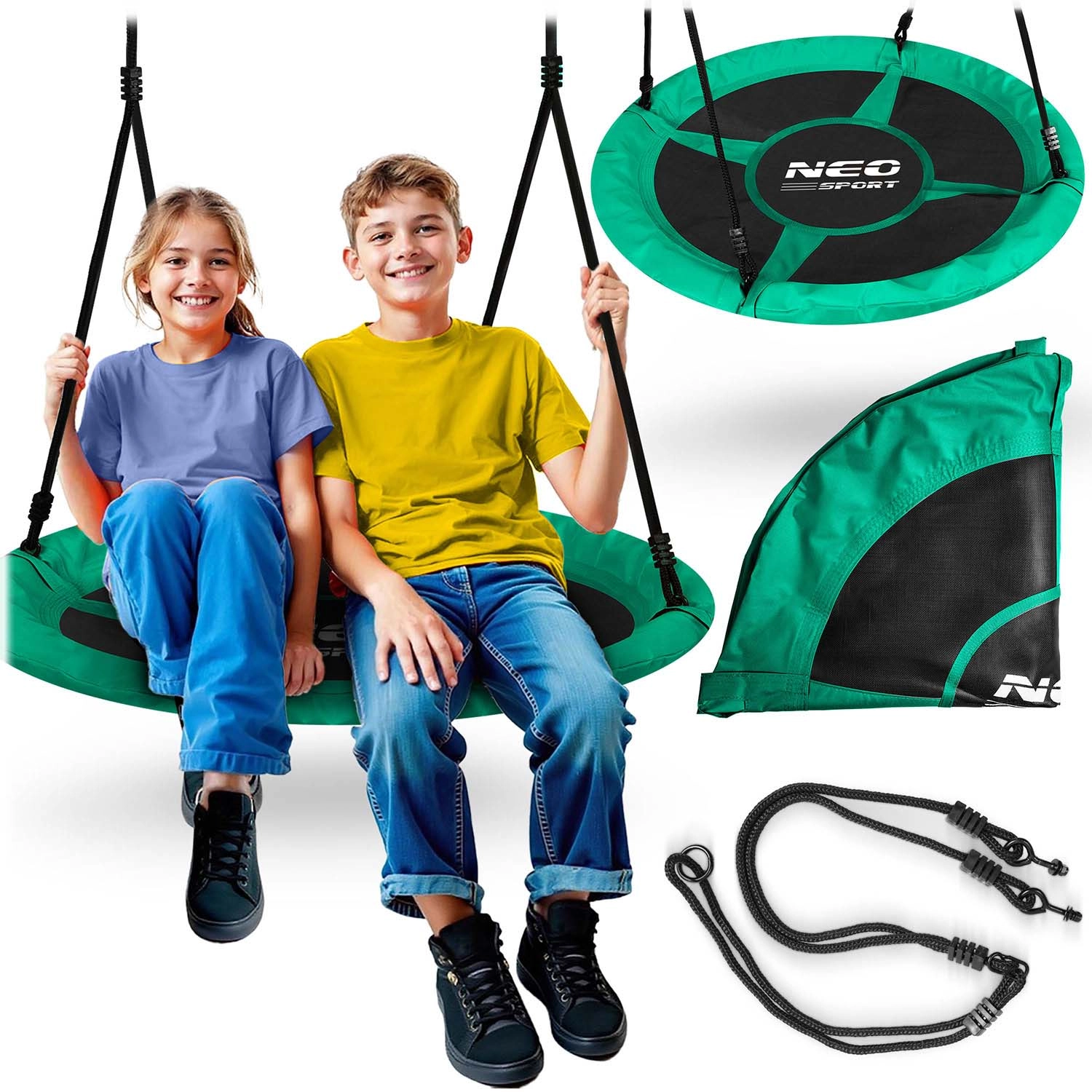 Neo-Sport Swingo Houpačka 100 cm Čapí hnízdo