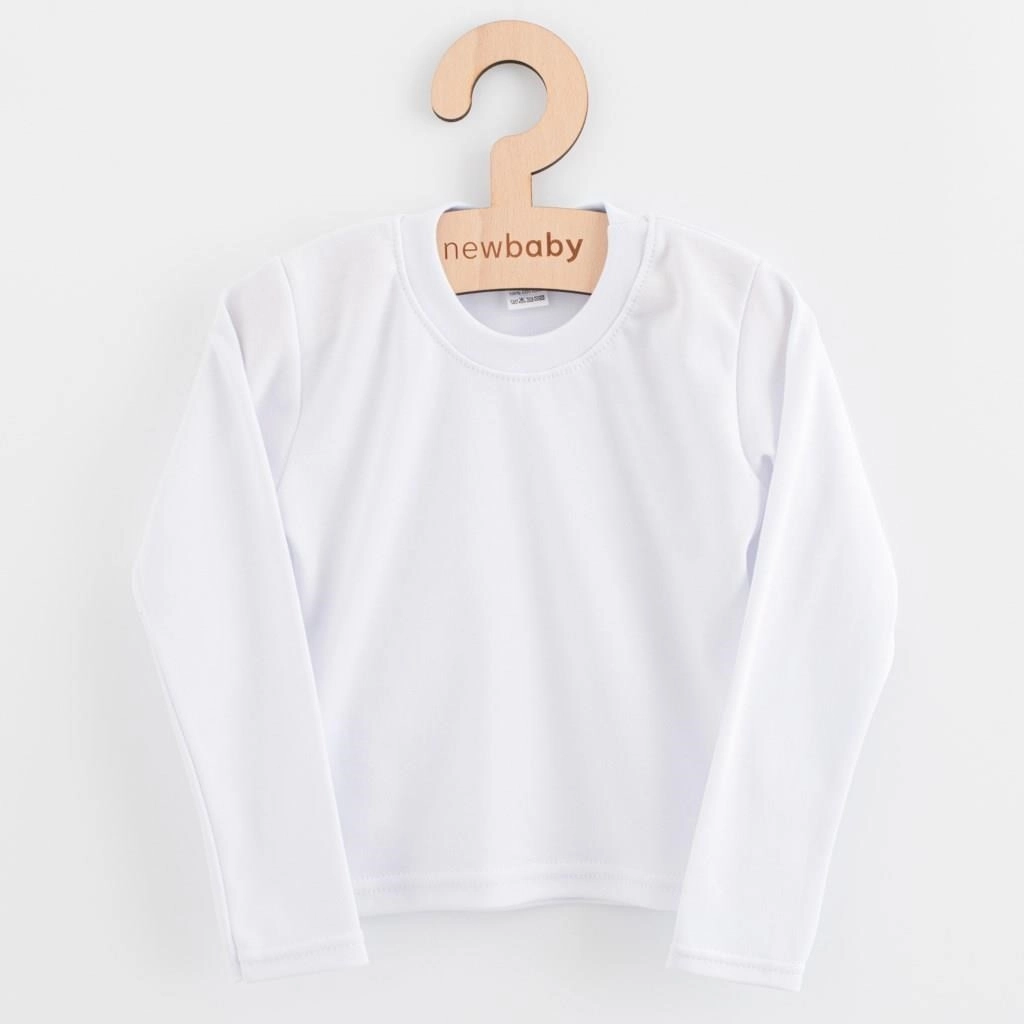 dětské bavlněné tričko s dlouhým rukávem new baby