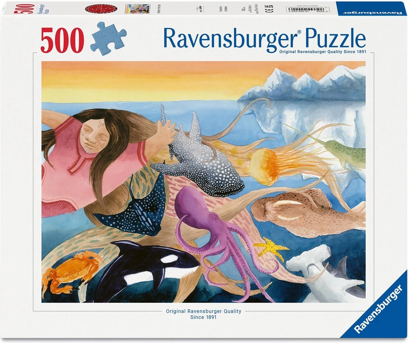 Levně Ravensburger puzzle Matka moře 500 dílků