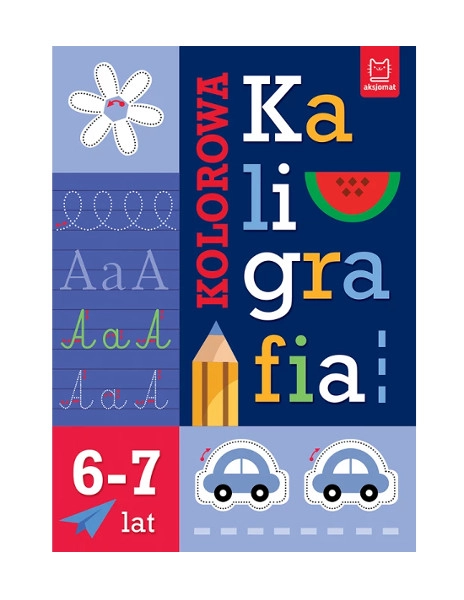 Barevná kaligrafie pro děti 6–7 let