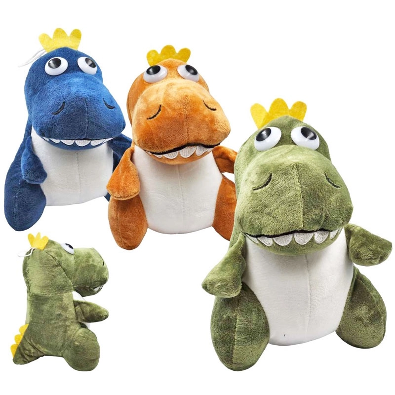 Plyšový dinosaurus s velkýma očima 20 cm