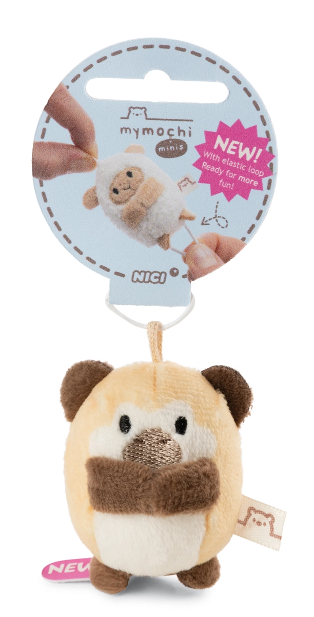 NICI - Mymochi 5cm přívěšek, Opička Manki