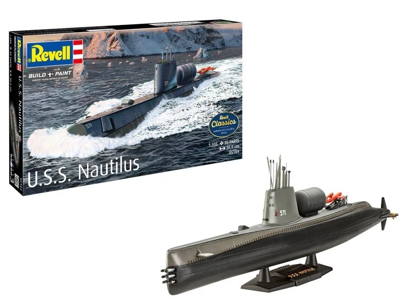 Revell U.S.S. Nautilus 1:305