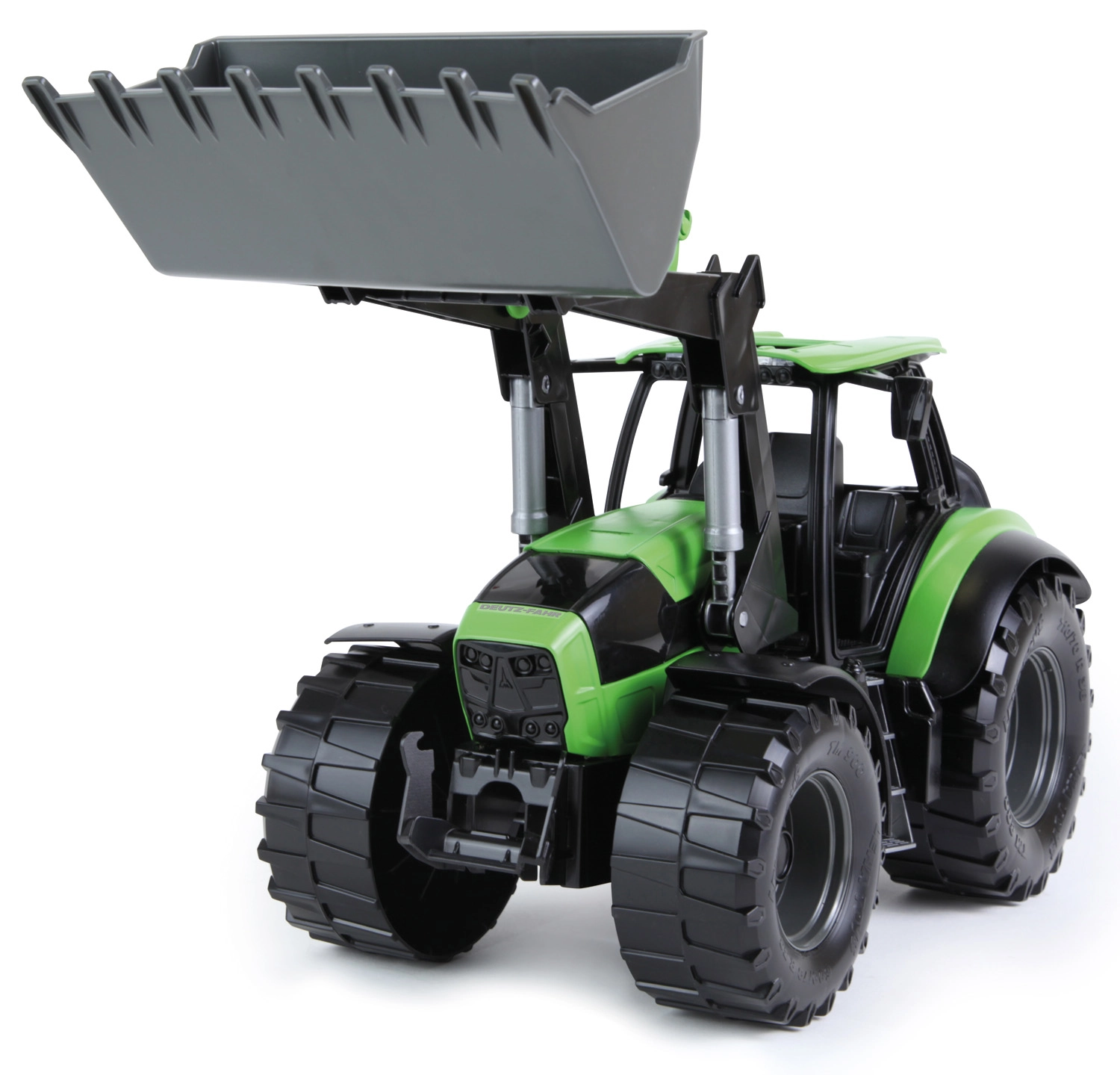Levně Lena Worxx traktor s čelní lžící DEUTZ FAHR Agrotron 45 cm v krabici
