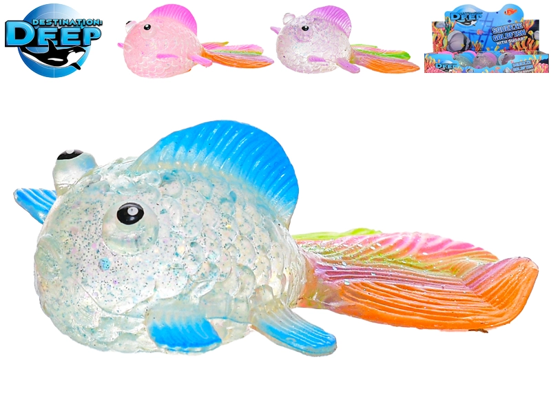 Mikro Destination Deep rybička zlatá strečová 6cm, 3 barvy