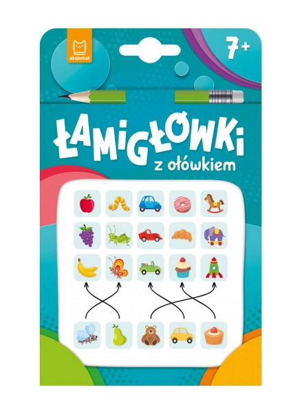 Hádanky s tužkou 7+ – tyrkysová knížečka