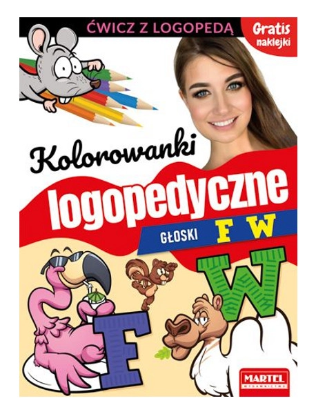 Logopedické omalovánky hlásky F a W