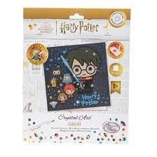 Crystal Art pohlednice – HARRY POTTER Family 18 × 18 cm