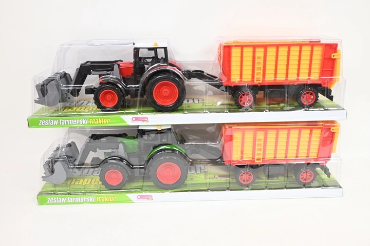 Traktor s přívěsem pro děti