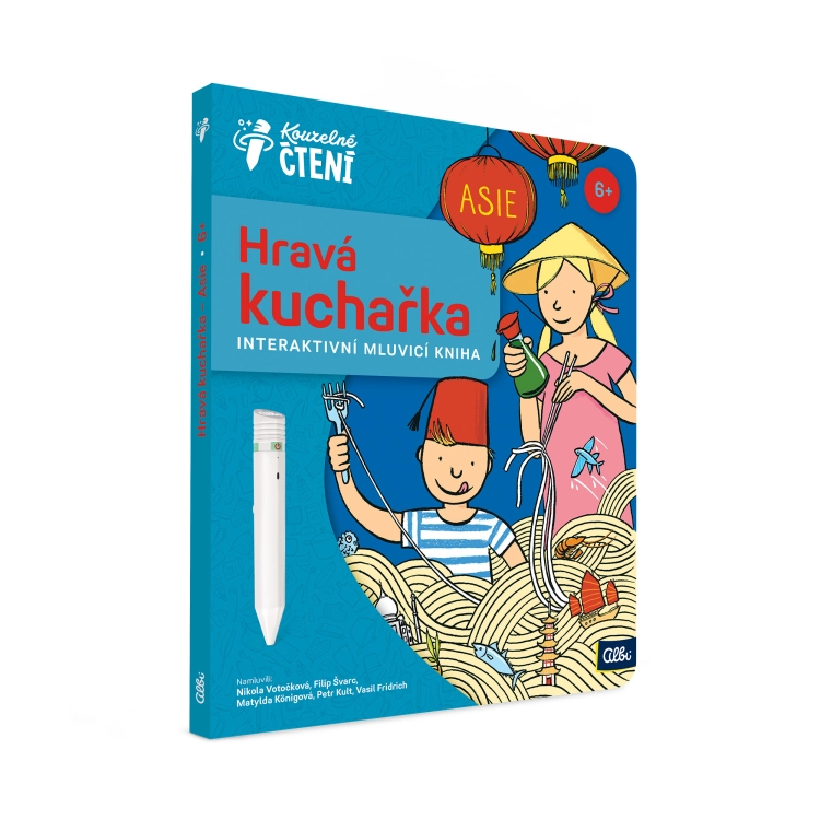 Kouzelné čtení - Hravá kuchařka: Asie