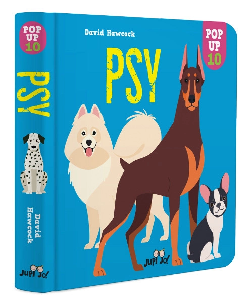 Psy – interaktivní POP-UP kniha pro děti