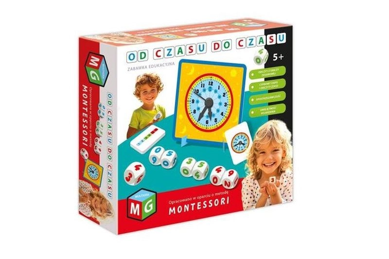 MultiGry Montessori hra od času do času – výuka času