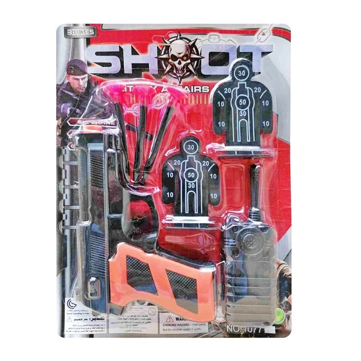 policejní sada s terčem