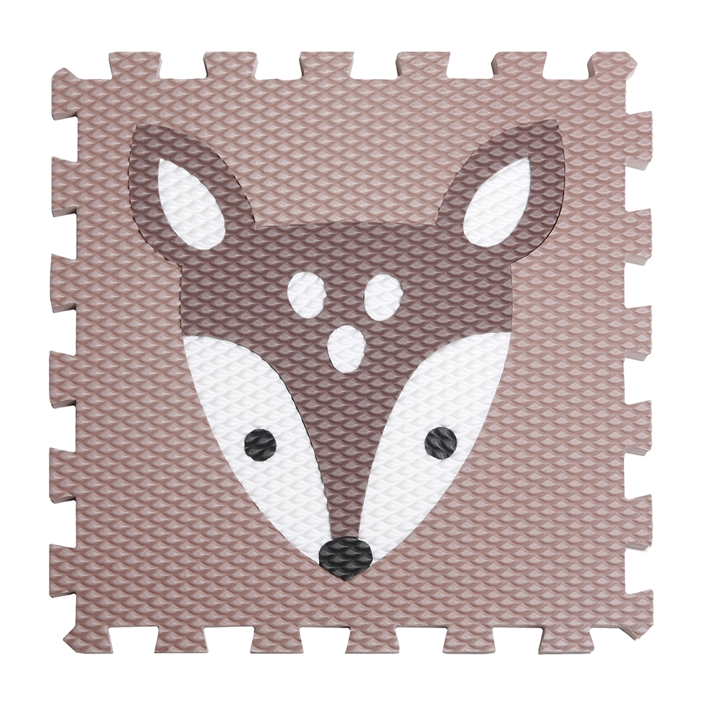 Minideckfloor koloušek – hnědý s tmavě hnědým kolouškem