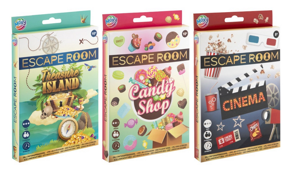 Stolní hra Escape Room 18,5 × 14 cm