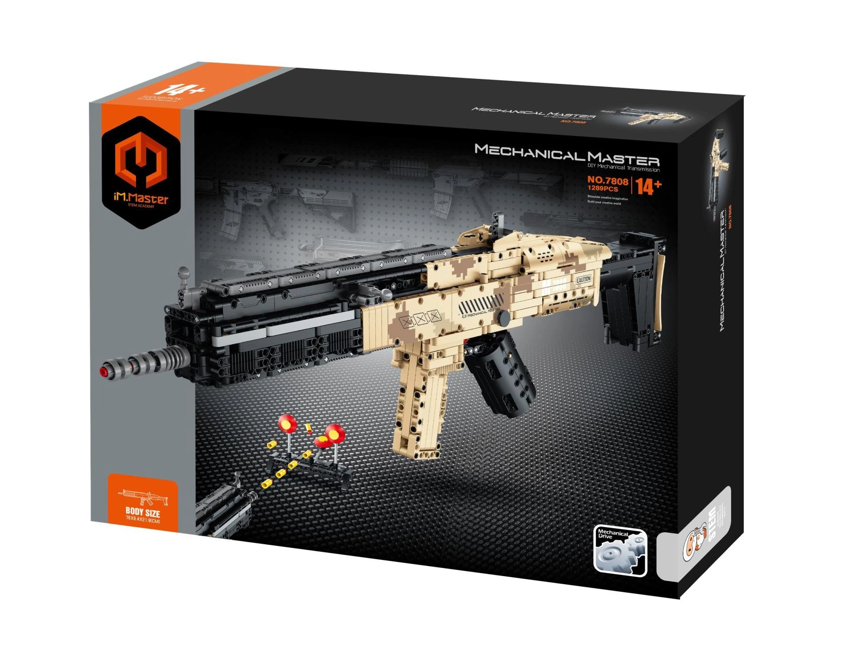 Stavebnice iM.Master automatická puška, 1289 dílků