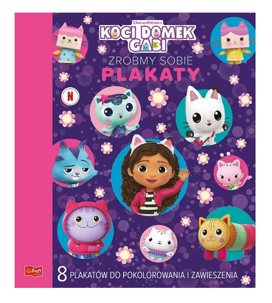 Koci domek Gabi: udělejme si plakáty