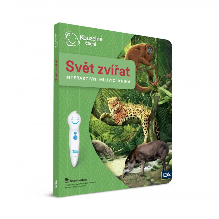 Levně Kouzelné Čtení: Kniha Svět Zvířat