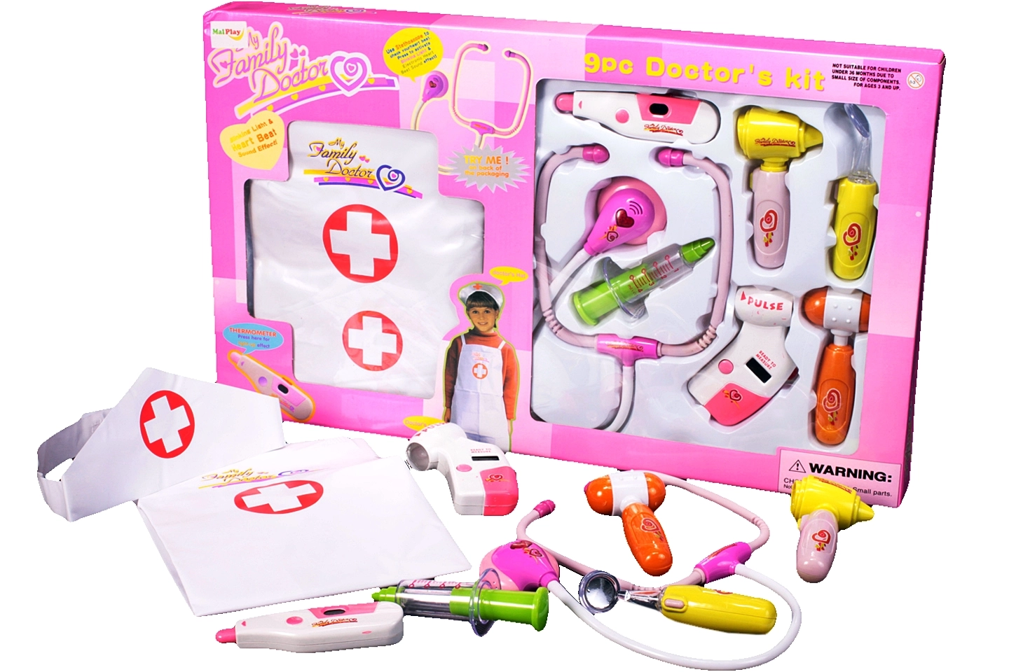 Lékařská sada Dr. Burska II s doplňky