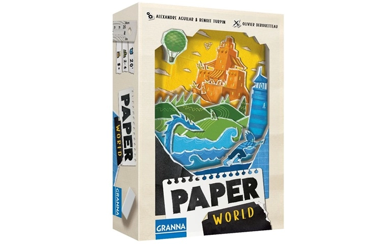Paper World – elegantní karetní hra o vrstvení papírových krajin