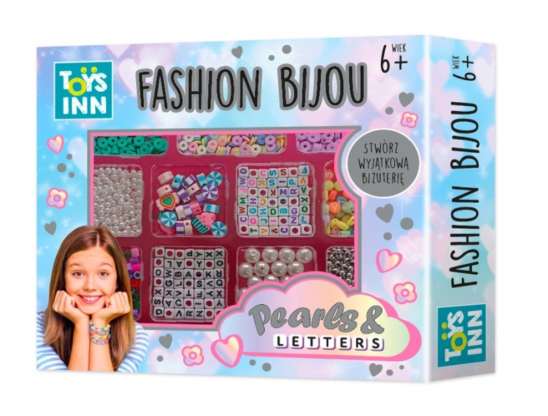 Kreativní sada korálků Pearl & Letters pro výrobu šperků