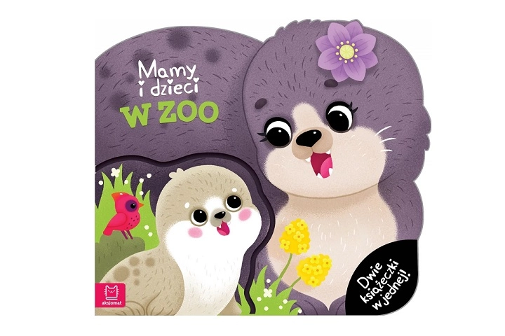 Mamy a mláďata v zoo – dvě knížky v jedné