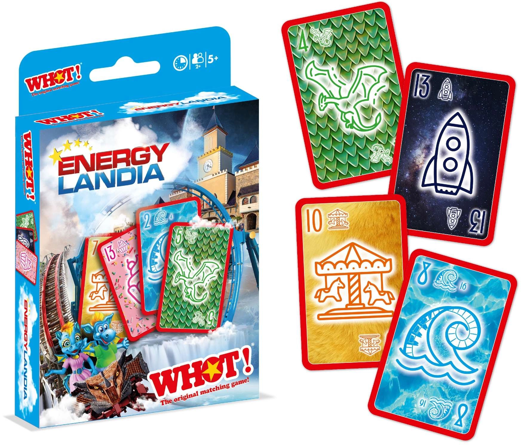 Karetní hra WHOT! ENERGYLANDIA pro děti
