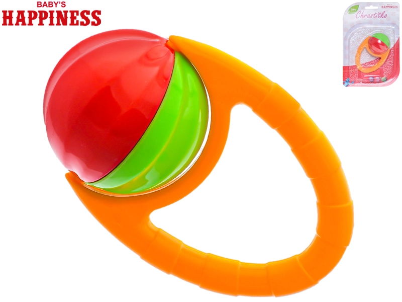 Chrastítko s otočnou kuličkou pro miminka