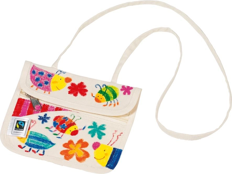 Malování na textil - Peněženka bavlněná (Goki)