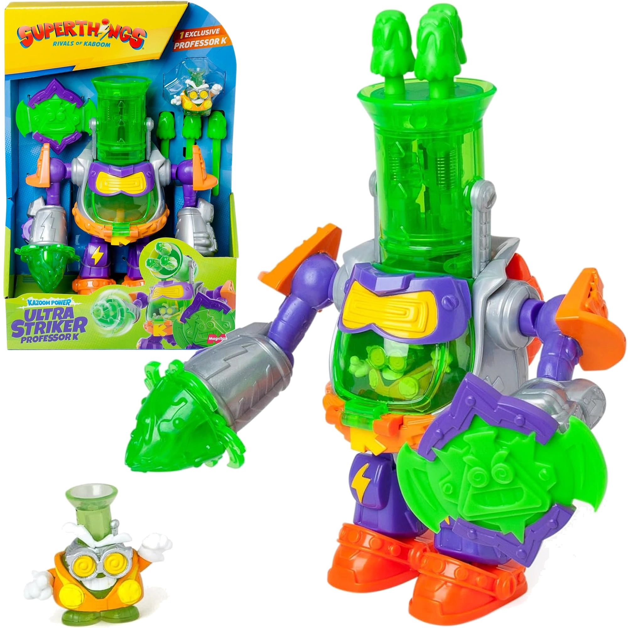 MagicBox Toys SuperZings SuperThings Ultra striker professor k robot a figurky