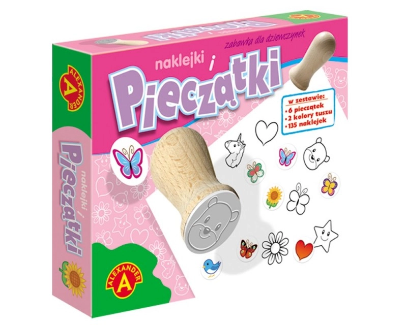 Známky a samolepky pro dívky