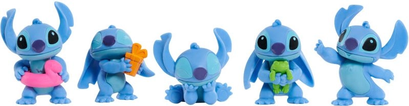 disney sada figurek stitch – kolekce 5 mini postaviček
