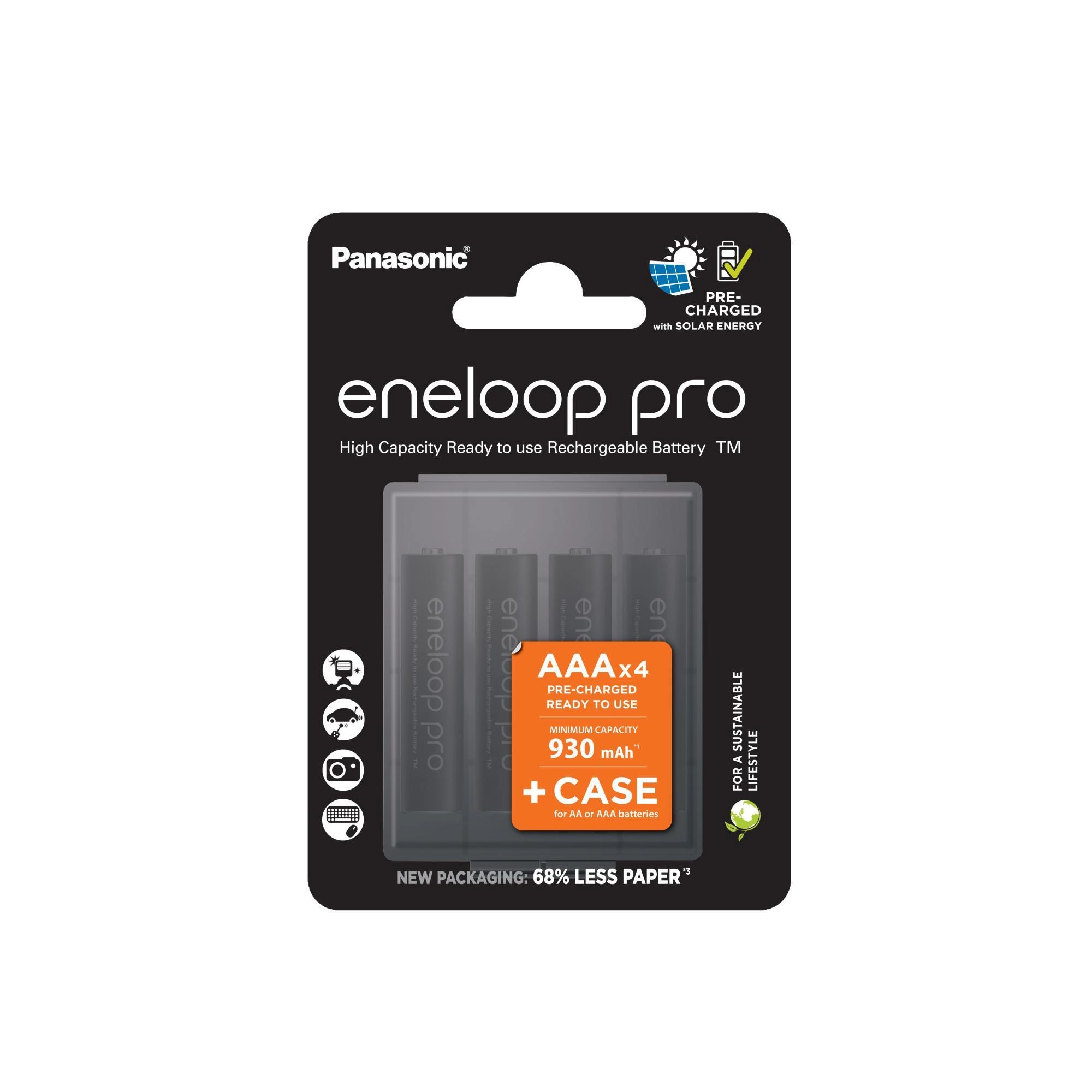 Panasonic Eneloop PRO AAA 4ks 4HCDE/4BE