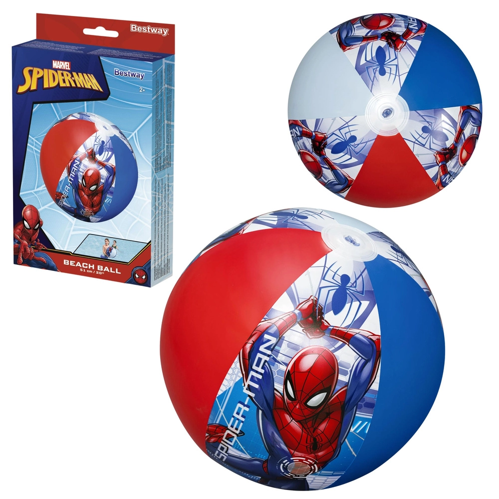 Levně Bestway 98002 Nafukovací míč Spiderman 51 cm