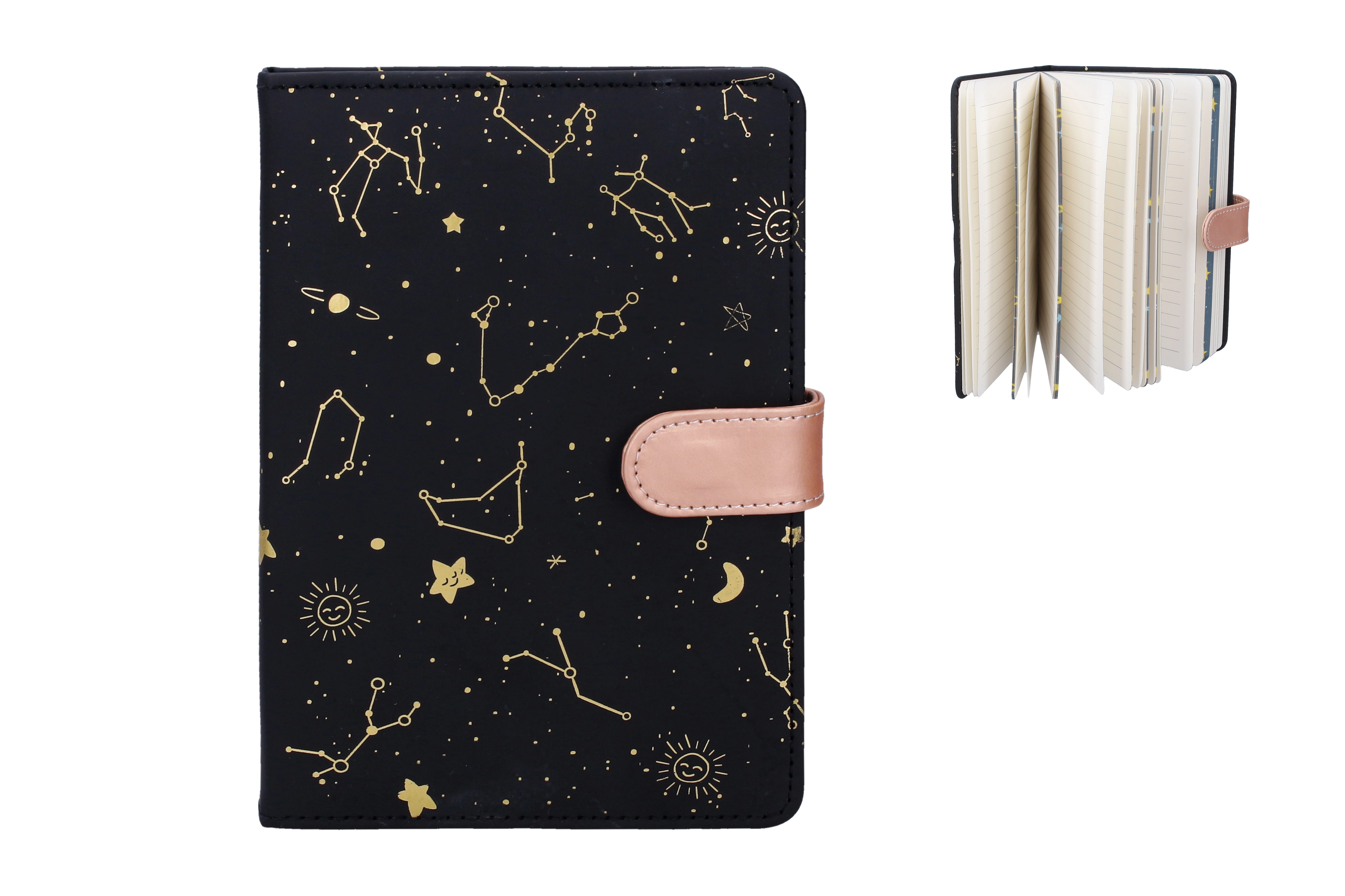 Levně Wiky Notes W011584 13x19cm hvězdy 144 listů