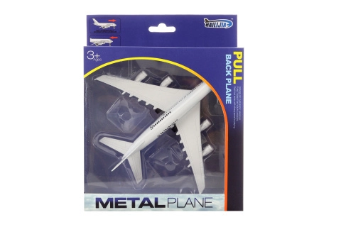 Kovové letadlo na baterie se zpětným chodem