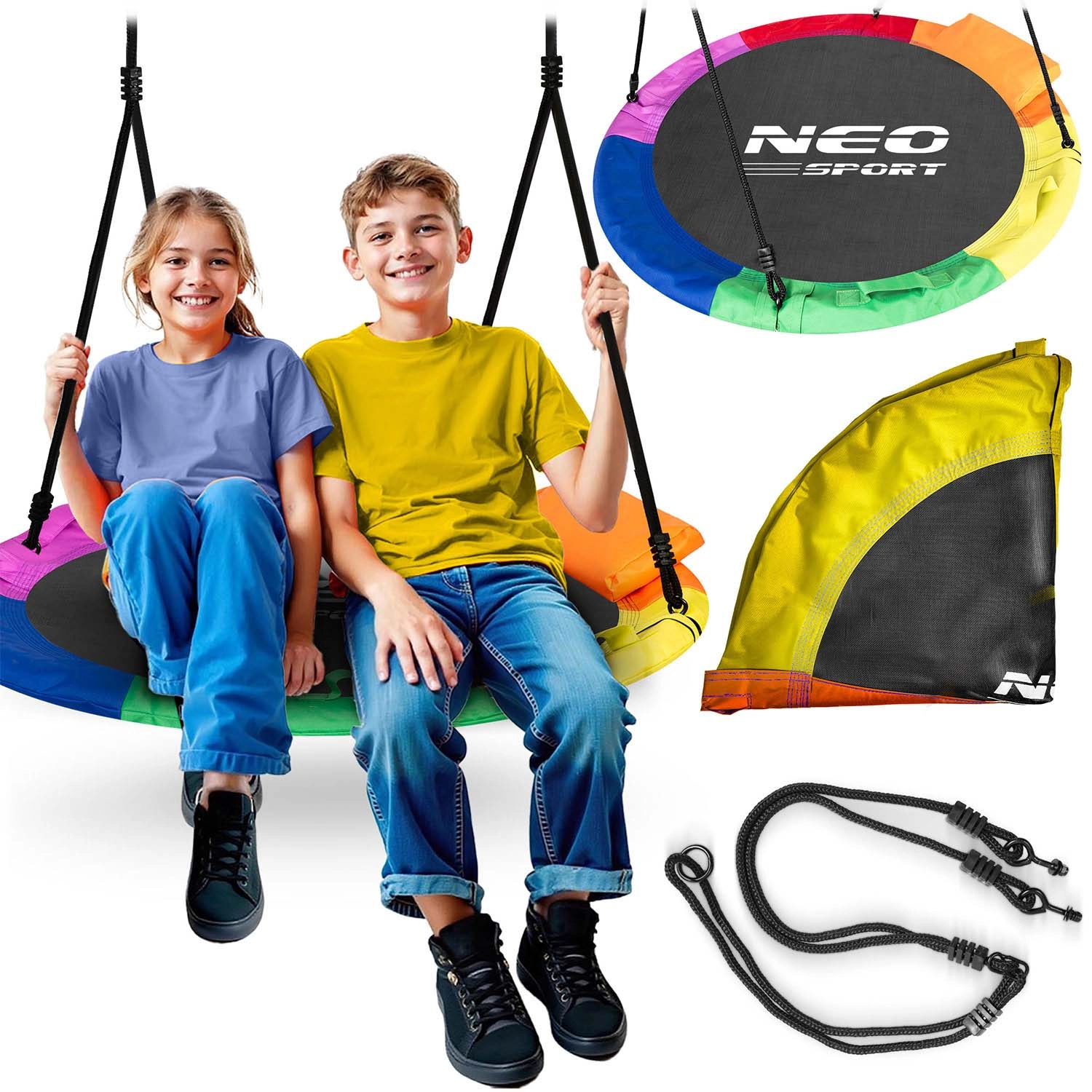 Neo-Sport Swingo Houpačka 100 cm Čapí hnízdo